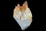 Natural, Red Quartz Crystal Cluster - Morocco #134226-1